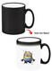 Color Changing Heat Sensitive Ceramic Mug, Image Revealed When HOT Liquid is Added! Minions