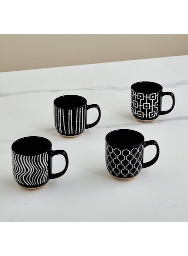 Box Hannah 4-Piece Mug Set - 400 ml
