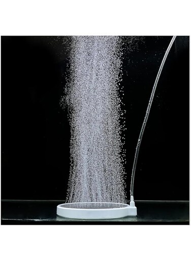 FDTY 1pcs Aquarium Bubbler, Ultra-High Dissolved Oxygen Diffuser, Aquarium Oxygen Aerator Bubbler Stone(Air Pumps not Included) (1.97 inch for 5 to 30 gallon tanks)