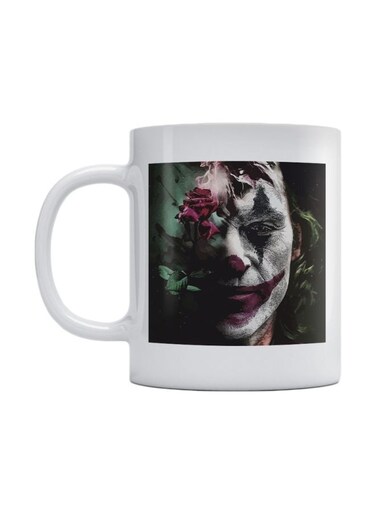 The Joker Printed Mug White/Purple/Green