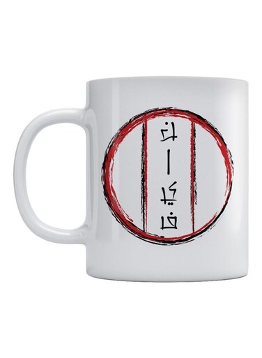Naif Name Printed Mug White/Red/Black 350ml