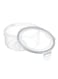 Plastic food storage box pack of 3 (15x8cm)