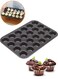 Muffin Tray Cupcake Baking Pan, 24-Cup Nonstick Muffin Tins Cupcake Tin Bakeware for Baking Cupcakes Muffin Brownies Snacks Muffin Pan