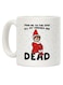 Me To The Edge All My Friends Are Dead Elf Parody Coffee Mug White
