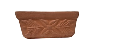 Handcrafted Flower Clay Pot