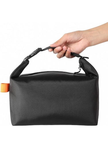 NALACAL Lunch bag for Adult Women Men, Reusable High Capacity Lunch Tote Bags, Small Leakproof Cooler Food Lunch Containers, Lunch box for Work, Travel, Outdoor, School Picnic, One Size (Black)