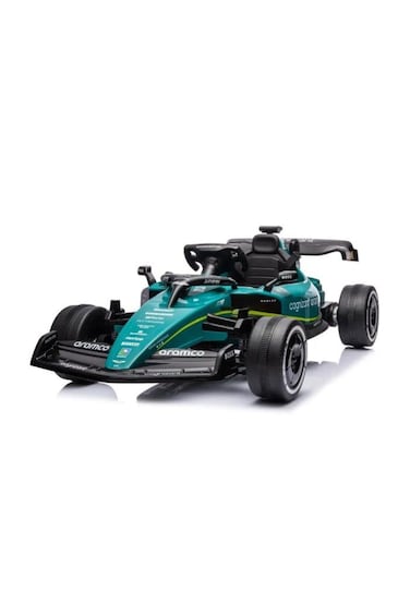 Colorland Aston Martin F1 Go-Kart Ride-On Car Green - Toddler Ride-On Toy (Ages 3-6)