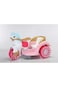 Colorland Kids Ride-On Carriage with Lights and Music Pink - Toddler Ride-On Toy (Ages 1-3)
