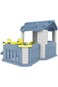 Happy Big Play House with Slide Blue CHD-803