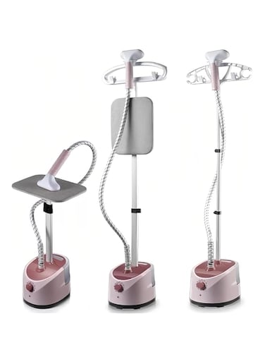 NICPET Garment Steamer for Clothes, Professional for Home and Business Use, Full Size Steamer 2000-Watt Power, Built-in Ironing Board