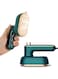ROUNY Mini Ironing Machine Handheld, 180&deg; Rotating Travel Iron for Clothes, Professional Household Fast Heating Wired Small Electric Iron, Portable Heat Press Clothing Iron Machine (Green)
