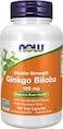 Now Ginkgo Biloba 120 mg,100 Veg Capsules