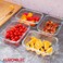 Auroware 8 Pack of Glass Containers with Leak Proof Airtight Lid, BPA Free, Dishwasher Microwave Freezer Safe, Food Storage Containers office school Lunch Healthy &amp; Safe