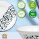 Melrich 18 Pcs Opal ware Dinner Set Dinner plate, Dessert plate, Bowl BPA Free Durable and Stylish for everyday use Dishwasher &amp; MIcrowave safe
