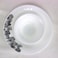 Melrich 16 Pcs Opal ware Dinnerware set Dinner and Dessert plate, Bowls and soup spoon Dishwasher &amp; Microwave safe, Scratch Resistant use for kitchen resturant