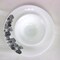 Melrich 46 Pcs Opal ware Dinner set Dishwasher safe Microwave safe Freezer safe 8 Dinner set 8 Dessert plate 8 Soup plate 8 Bowl 1 Large Bowl 1 Serving Plate 6+6 Cup &amp; Saucer BPA free