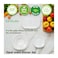 Melrich 12 Peice Opal ware Dinner set Dishwahser Safe Microwave safe Dinner plate Dessert Plate Bowls BPA Free Easy to Clean
