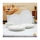 Melrich 12 Pcs Opalware Dinner Set Dishwasher Safe, BPA Free Freezer safe Ideal for Home Party Restaurant Beautiful and Elegant Design White