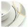 Melrich Melamine 38 Pcs Dinnerware set Dinner Soup salad plates bowls spoons serving plates Durable and Long lasting for kitchen Dishwasher safe