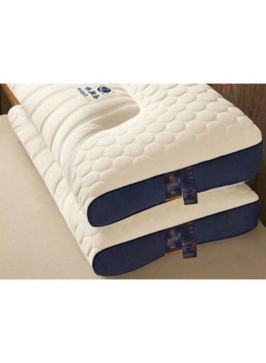 neck pillow for adults household latex pillow fiber pillow