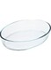 Pyrex 346B000 Glass Oval Roaster, 35x24 centimetre