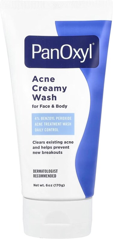 Panoxyl - 4 Acne Cream Wash 4% Benzoyl Peroxide 6 Oz