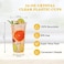 Vsell24&trade; 50PC Disposable Drinking Plastic Cup 12oz For Smoothie Coffee Water Juice Cups With Flat Lid Clear&hellip;