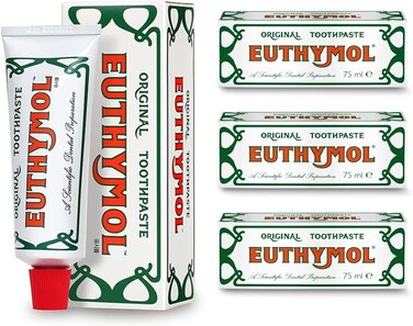 Euthymol original toothpaste 75ml 3 (triple pack) by