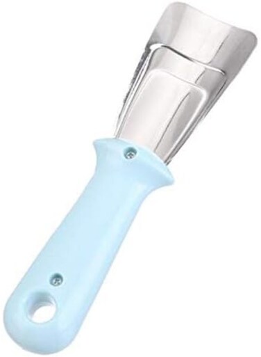 Kitchen Shovel Scrapper Stainless Steel Round Edges, De-Icer Defrosting Shovel For Refrigerator, Vegetable Scrapper, Multipurpose Tool