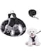 Aputue Small Dog Harness and Leash, Adjustable Reflective Breathable Mesh Step Dog Harness, Easy Walk Dog Harness for Small Medium Dog Cats, For Walking and Training, Easy to Use and Adjust