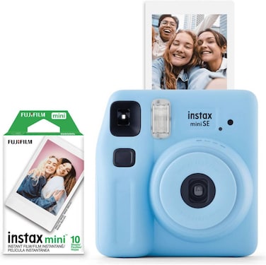 Fujifilm instax mini SE Instant (Bundle) Camera - Blue (International Version)