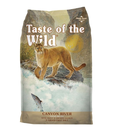 طعام جاف للقطط من Taste Of The Wild Canyon River، 2 كجم