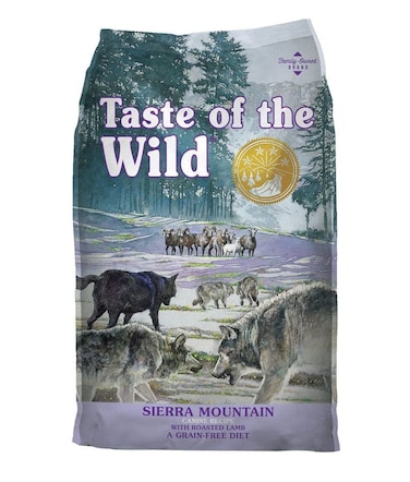 طعام جاف للكلاب من Taste Of The Wild Sierra Mountain Canine، 12.2 كجم