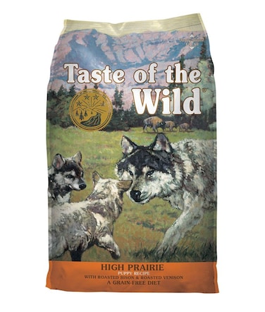 طعام جاف للجراء من Taste Of The Wild High Prairie، 12.2 كجم