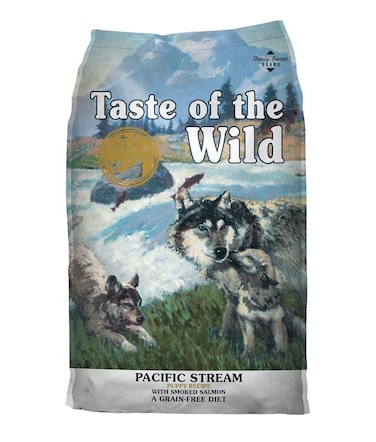 طعام جاف للجراء من Taste Of The Wild Pacific Stream، 12.2 كجم