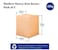 Cardboard Carton Box Size - 45x45x70 CM, 5ply (Pack of 5)