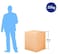 Cardboard Carton Box Size - 45x45x70 CM, 5ply (Pack of 5)