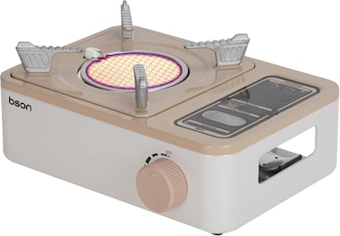 Bson Ceramica Portable Stove - 2800W High Fire Power with Smokeless Ceramic Compact with Carry Bag for Outdoor Cooking
