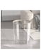 Transparent plastic garbage bin , Small