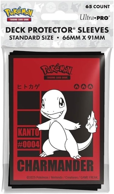 Ultra Pro Pok&Atilde;&copy;mon: Charmander 65-Count Deck Protector Sleeves