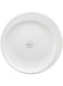 Shallow Tiffany Plate, White, Jx113-A001-04