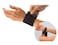 Mueller Elastic Wrist Supportw/Loop Black OSFM: 961