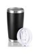 Joyzzz Stainless Steel Coffee Travel Mug, 600ml Portable Travel Thermos Tumbler, Double Wall Vacuum Insulated Coffee Tumbler Cup with Lid, Reusable Powder Coated Mug for Home, Office, Gym