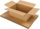 Duchic邃｢ Pack of 3 Cardboard Moving Boxes,25kg Capacity, Brown, Corrugated, Recyclable,Brown Carton for Packaging, Shipping and Storage, 5 ply (65X47X40 CM)