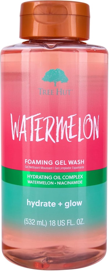 تري هات غسول جل رغوي مغذي ومرطب برائحة البطيخ، 18 اونصة