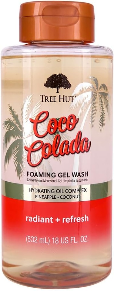 Tree Hut Firmeza Body Oil Blend Beard Pack -New Large 4 Oz Beard Conditioner Liquid Soap Bottle (Tea)