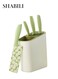 4-piece Kitchen Rust-proof Knife Set with Vegetable Knife, Fruit Knife, Stainless Steel Knife Set with Printed Coating, Non-stick and Scratch-resistant, Suitable for Cooking Lovers, Women, Ladies