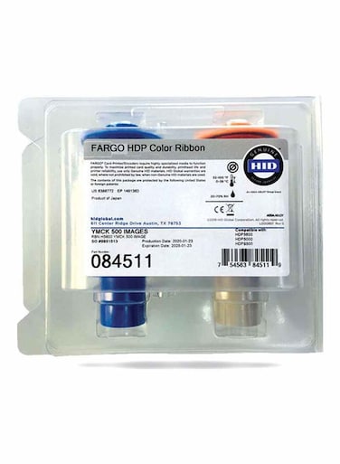 Fargo 84511 Ymck Color Ribbon For Hdp5600 And Hdp5000 Printers Multicolour