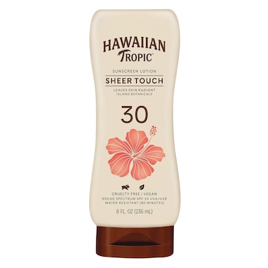 Hawaiian Tropic Sheer Touch Ultra Radiance Sunscreen Lotion SPF 30, 236ml