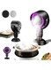 Table Range Hood,USB Rechargeable Portable Mini Air Filter Range Hood,Two-Speed Adjustment Detachable for Cleaning with Low Noise and Strong Suction,BBQ Hotpot Companion Smoke Exhauster(Black Purple)